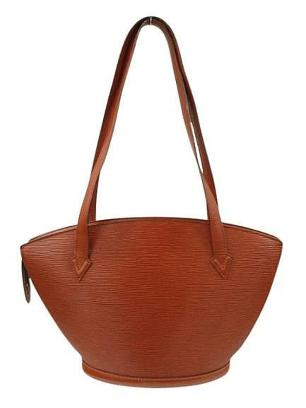 Louis Vuitton Epi Saint Jacques Tote Bag Brown Shoulder Handbag